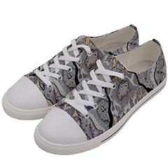 Supersonic Spaceships Women s Low Top Canvas Sneakers by chellerayartisans