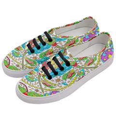 Cosmic Dragonflies Women s Classic Low Top Sneakers by chellerayartisans