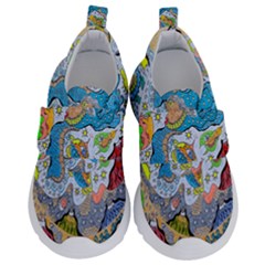 Angel Mermaids Velcro Strap Shoes by chellerayartisans