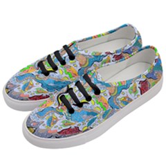 Angel Mermaids Women s Classic Low Top Sneakers by chellerayartisans