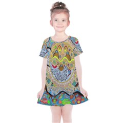 Supersonic Sun Kids  Simple Cotton Dress by chellerayartisans