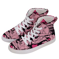 Working Woman Women s Hi-top Skate Sneakers by snowwhitegirl