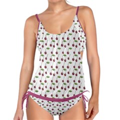 Musical Cherries Pattern Tankini Set by emilyzragz