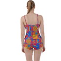 Colorful shapes in tiles                                                  Boyleg Tankini Set View2