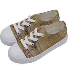 Background 1770118 1920 Kids  Low Top Canvas Sneakers by vintage2030