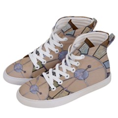 Collage 1706638 1920 Women s Hi-top Skate Sneakers by vintage2030