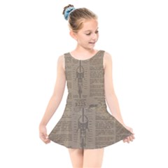 Background 1706636 1920 Kids  Skater Dress Swimsuit by vintage2030