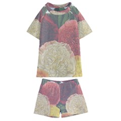 Flowers 1776434 1280 Kids  Swim Tee And Shorts Set by vintage2030