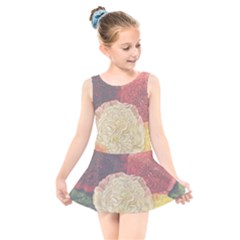 Flowers 1776434 1280 Kids  Skater Dress Swimsuit by vintage2030