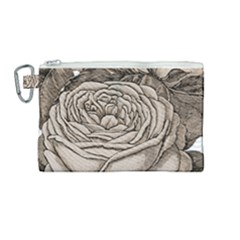 Flowers 1776626 1920 Canvas Cosmetic Bag (medium) by vintage2030