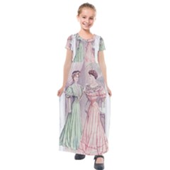 Vintage 1331476 1920 Kids  Short Sleeve Maxi Dress by vintage2030