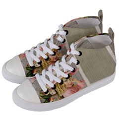 Background 1229025 1920 Women s Mid-top Canvas Sneakers by vintage2030