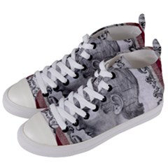 Vintage 1181664 1280 Women s Mid-top Canvas Sneakers by vintage2030