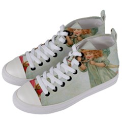 Vintage 1225887 1920 Women s Mid-top Canvas Sneakers by vintage2030