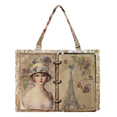 Paris 1122617 1920 Medium Tote Bag by vintage2030