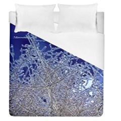 Crystalline Branches Duvet Cover (queen Size) by DeneWestUK