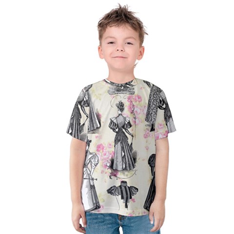 Vintage 1064132 1920 Kids  Cotton Tee by vintage2030