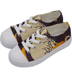 Halloween 979495 1280 Kids  Low Top Canvas Sneakers by vintage2030