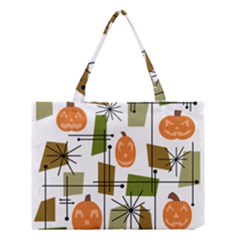 Halloween Mid Century Modern Medium Tote Bag by KayCordingly