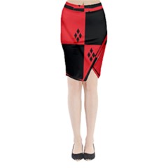 Harley Midi Wrap Pencil Skirt by raeraeshescrafty