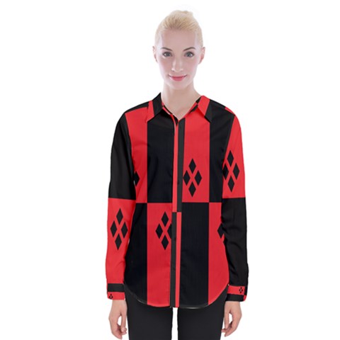 Harley Womens Long Sleeve Shirt by raeraeshescrafty