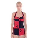 Harley Boyleg Halter Swimsuit  View1