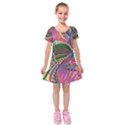 Delight  Kids  Short Sleeve Velvet Dress View1