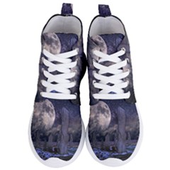 Place Of Worship Scotland Celts Women s Lightweight High Top Sneakers by Simbadda