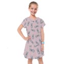 Pineapple pattern Kids  Drop Waist Dress View1