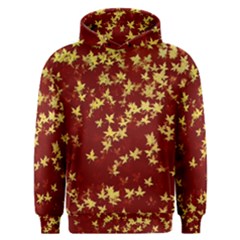 Background Design Leaves Pattern Men s Overhead Hoodie by Simbadda