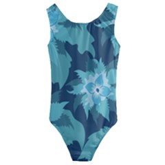 Graphic Design Wallpaper Abstract Kids  Cut-out Back One Piece Swimsuit by Simbadda