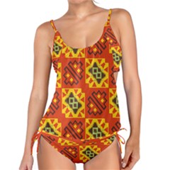 Squares And Other Shapes Pattern                                                      Tankini Set by LalyLauraFLM