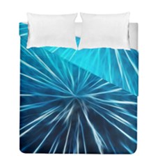 Background Structure Lines Duvet Cover Double Side (full/ Double Size) by Celenk