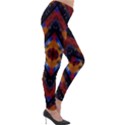 Kaleidoscope Art Pattern Ornament Lightweight Velour Leggings View4