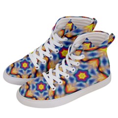 Pattern Abstract Background Art Men s Hi-top Skate Sneakers by Celenk