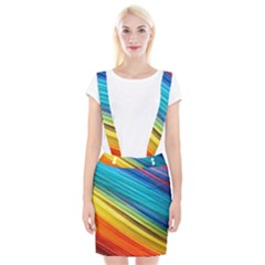 Rainbow Braces Suspender Skirt by NSGLOBALDESIGNS2