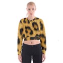 Leopard print Cropped Sweatshirt View1