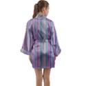 Rainbow Stripe Version 2 Long Sleeve Kimono Robe View2