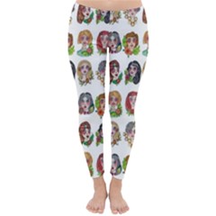 All The Pretty Ladies Classic Winter Leggings by ArtByAng