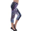 Planetary Lightweight Velour Capri Leggings  View4