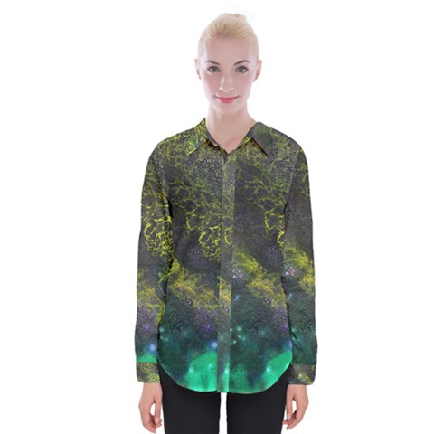 Deep In The Reef Womens Long Sleeve Shirt by ArtByAng