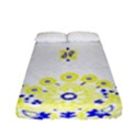 Faded Yellow Bandana Fitted Sheet (Full/ Double Size) View1