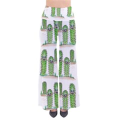 Prickle Plants2 So Vintage Palazzo Pants by ArtByAng