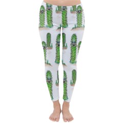 Prickle Plants2 Classic Winter Leggings by ArtByAng