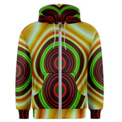 Digital Art Background Yellow Red Men s Zipper Hoodie by Sapixe