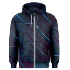 Glass Scifi Violet Ultraviolet Men s Zipper Hoodie by Sapixe