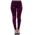 Retro Flower Pattern Design Batik Lightweight Velour Leggings View1