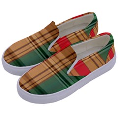 Seamless Pattern Design Tiling Kids  Canvas Slip Ons by Sapixe