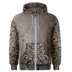 Wordsworth Grey Mix Men s Zipper Hoodie by DeneWestUK