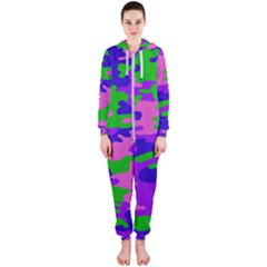 The Colors Of Gamers Hooded Jumpsuit (ladies)  by JessisArt